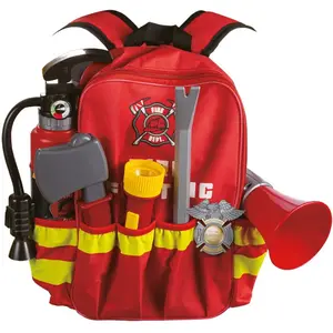 Tachan Sac à Dos De Pompier Avec 6 Accessoires pas cher