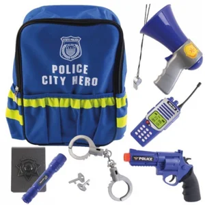 Tachan Sac à Dos De Police Avec 7 Accessoires pas cher