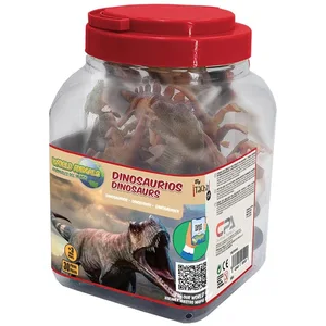 LA&V Val- Pot Dinosaures 30 pièces 6604 TACHAN Créatures préhistoriques Multicolore (750T00542) pas cher