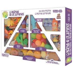 Comparateur de prix : Tachan CPA Toy Group 2056 Kit Pyramide Alimentaire 120 pièces (français Non Garanti)
