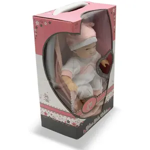 Tachan Dans L´affaire Pink Of Bebe Avec 12 Sons Différents Dif Poupée 30 Cm pas cher