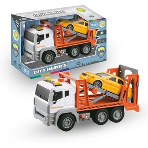 Tachan Camion Remorque Lumières Et Sons Heroes City 1:12 pas cher