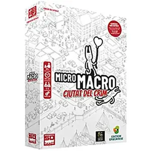 Sd Games Jeu De Société Micro Macro. Ciutat Del Crim pas cher