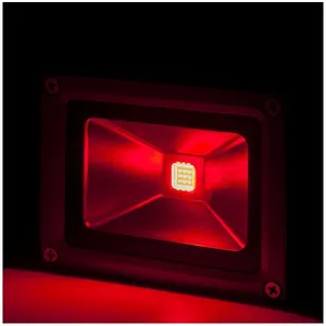 GREENICE Projecteur led Spot 10W 850Lm IP65 Brico Rouge 40 000H [BQFS11510-R]