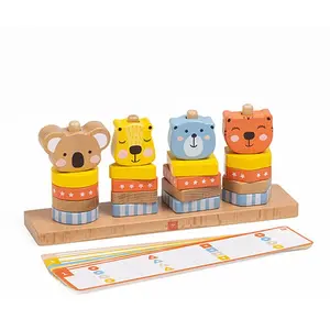 Eurekakids Jeu D´empilage De Blocs Avec Des Jokers pas cher