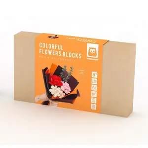 Eurekakids Briques De Construction Bouquet De Fleurs Colorées 275 Pièces pas cher