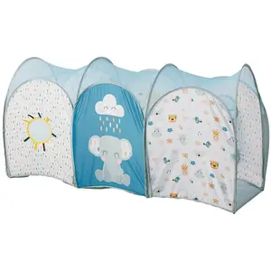 Eurekakids Tunnel De Jeu Et Jeux Pour Bébés Avec 3 Balles Incluses pas cher