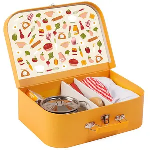 Eurekakids Valise De Jeu Professionnelle Avec 26 Accessoires-chef pas cher