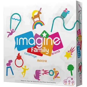 Asmodee - Cocktail Games- Imagine Family - Jeu de Table en Espagnol, Couleur (CGIMFA01) pas cher