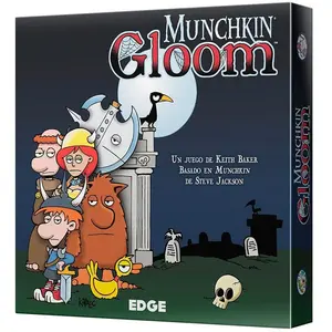 Edge Entertainment - Munchkin Gloom - Espagnol, Couleur (EEAGGL07) pas cher