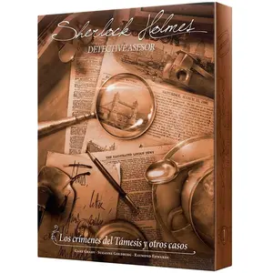 Asmodee Jeu De Société Sherlock Holmes: Los Crímenes Del Támesis Espagnol pas cher