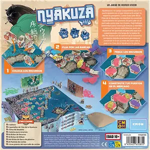 Asmodee Juegos Jeu De Société Nyakuza pas cher