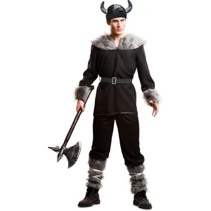 Mom Costume pour adultes mon autre moi mâle viking noir multicolour m / l pas cher