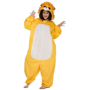 Mom Costume Homme Singe Lion Grands Yeux à Capuche