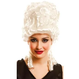 Mom Perruque - Non spécifié - Baroque d'Impératrice - Pour fêtes médiévales - Accessoire d'époque - Femme pas cher