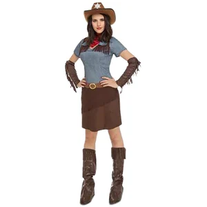Costume pour les adultes mon autre moi cow-girl pas cher
