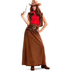 VIVING COSTUMES / JUINSA - Lang cowgirl kostuum voor vrouwen - XL pas cher