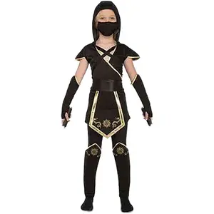 Comparateur de prix : Mom Ninja-kostuum Voor Kinderen Zwart 10-12 Years