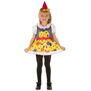Comparateur de prix : Déguisement Robe Petit Clown Fille 5/6 Ans Jaune 204067 Unimasa 5/6 ANS - 204067 Unimasa