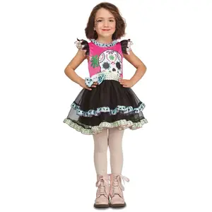 Déguisement Jour Des Morts Multi Fille 5/6 Ans Multicolore 204039 Unim...Vendu parkidinn