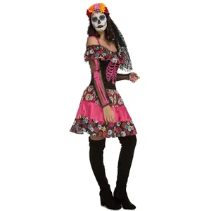 Mom Costume pour la Journée des adultes des morts (1 morceau)