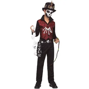 Mom VIVING COSTUMES / JUINSA - Voodoo tovenaar kostuum voor jongens - 5 - 6 jaar pas cher
