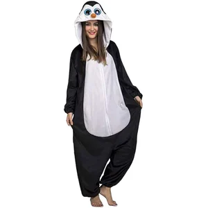 Comparateur de prix : Mom Déguisement Femme Pingouin Combinaison à Capuche Avec Grands Yeux