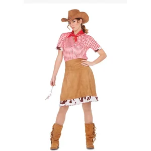 VIVING COSTUMES / JUINSA - Western cowgirl vermomming voor dames - M / L pas cher