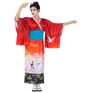 Mom Costume pour les adultes mon autre moi rouge geisha pas cher