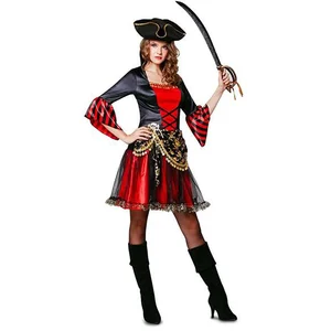 Mom Costume pour les adultes mon autre moi pirate rouge pas cher