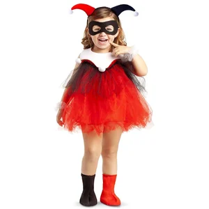 Mom VIVING COSTUMES / JUINSA - Miss Harlequin-kostuum voor baby's - 1-2 jaar pas cher