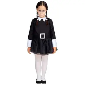 VIVING Costume Fille Sinistre 10-12 Et (Robe) pas cher