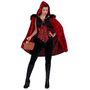 Mom Costume pour adultes mon autre moi Black Jungle Little Roud Riding Hood (4 pièces) pas cher