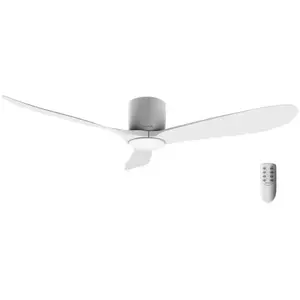 Comparateur de prix : Cecotec Ventilateur de plafond Energysilence Aero 5400 40W moteur DC diamètre 132Cm 3 pales minuterie 6 vitesses.