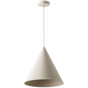 Plafonnier en métal Arilda Sklum Beige Crème pas cher