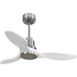 KLASSFAN Ventilateur de plafond Réversible Thermostat Wifi Moteur à courant continu Toits en pente Télécommande Hypersilence Mémoire Shopify Vendible pas cher