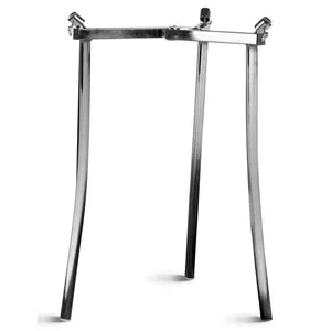 Trépied Support pour Brûleur à Gaz, Robuste pour Brûleurs à Paella 35 à 70 cm Briebe LEGL5 Inox 00126 pas cher
