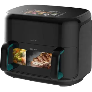 Cecotec Cecofry&Grill Smokin'Prime 11000, Friteuse, Noir