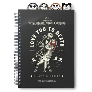 Grupo Erik L'etrange Noel De Mr Jack - Notebook Format A5 Intercalaires pas cher