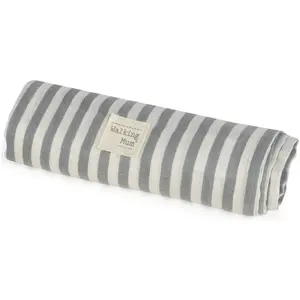 Lange Praliné Rayures Matcha (120x120 cm) pas cher