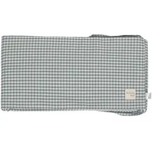 Tour de lit Praliné Vichy Rayures Matcha (120x60 cm) pas cher