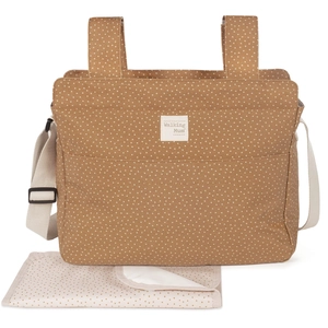 Walking Mum Sac à poussette à pois Poppy Cannelle pas cher