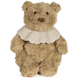 Ours en peluche tricot beige (29 cm) pas cher