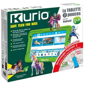 Tablette éducative - KURIO - Gulli Motion Edition - 7 - 32 Go - Dès 6 ... pas cher