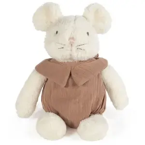 Walking Mum Peluche souris Poppy Cannelle (25 cm) pas cher