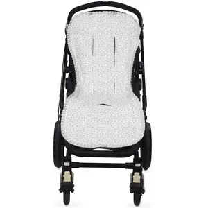 Assise pour poussette Little Bloom Fleurs Gris pas cher