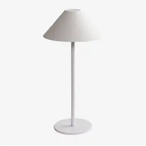 Lampe de table led d'extérieur sans fil Nebida Sklum Blanc pas cher