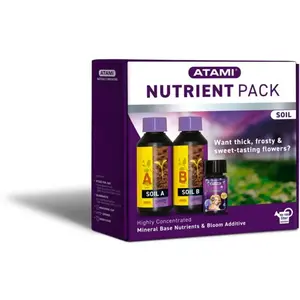 Pack engrais terre NUTRIENT PACK - Atami pas cher
