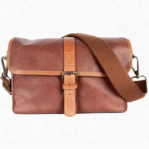 Bronkey Paris sac photo en toile cirée café pas cher