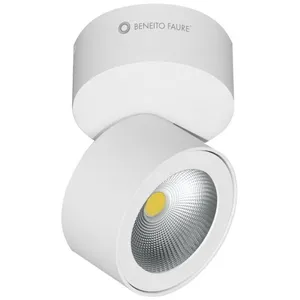 Concord driekleurige witte ronde verstelbare LED-wandlamp 14W pas cher